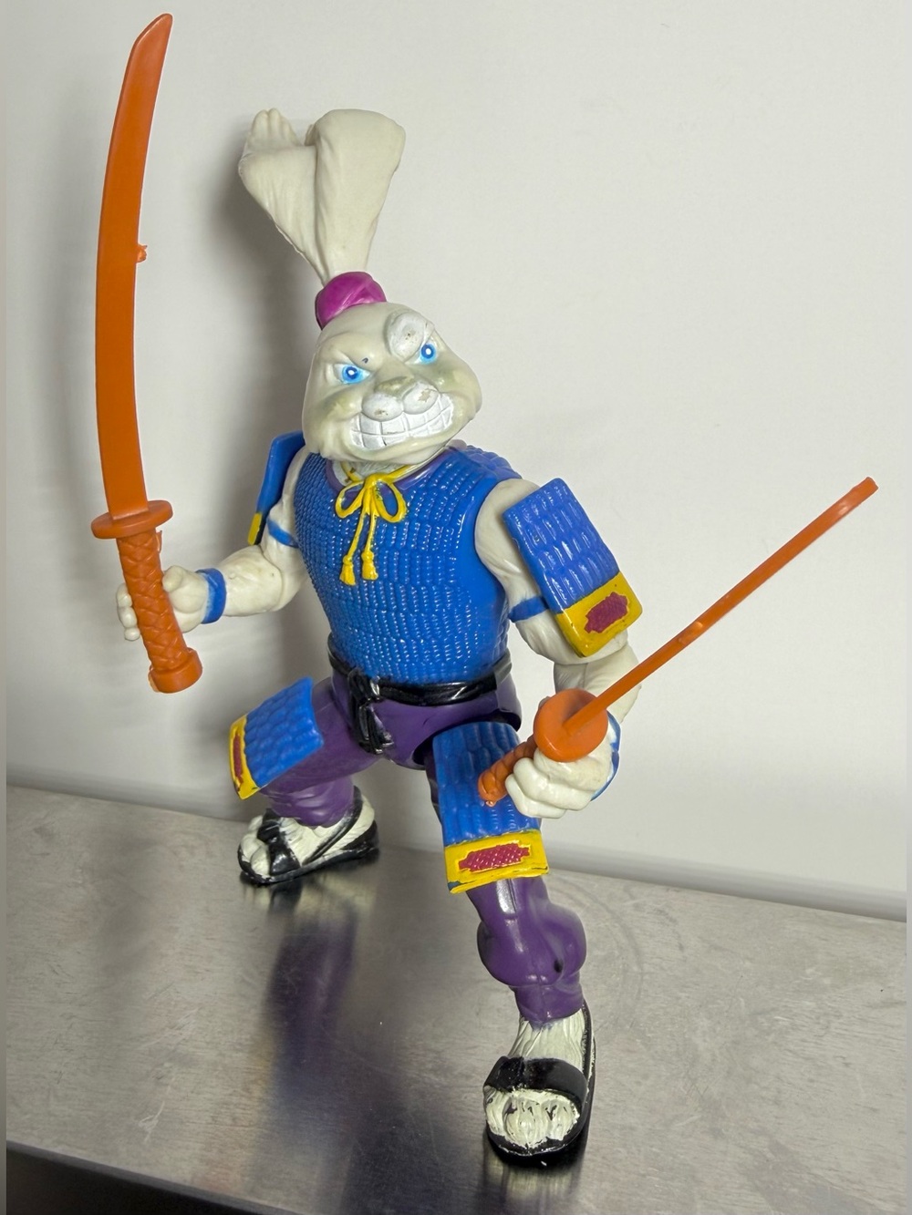 Vintage 1989 TMNT Usagi Yojimbo Action Figure Playmates Toys
